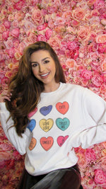 CONFECTIONARY HEART PULLOVER