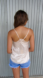 THE LACEY LACE CAMI- BLUSH
