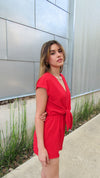MAYA TIE ROMPER