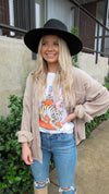 SUNDANCE CORDUROY SHACKET- MOCHA