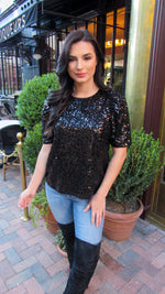 NEW YEAR NEW ME SEQUIN TOP