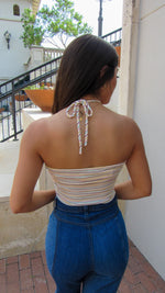 CHANTEL STRIPED KNIT TOP